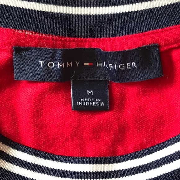 Tommy Hilfiger top, striped neck - Picture 6 of 7